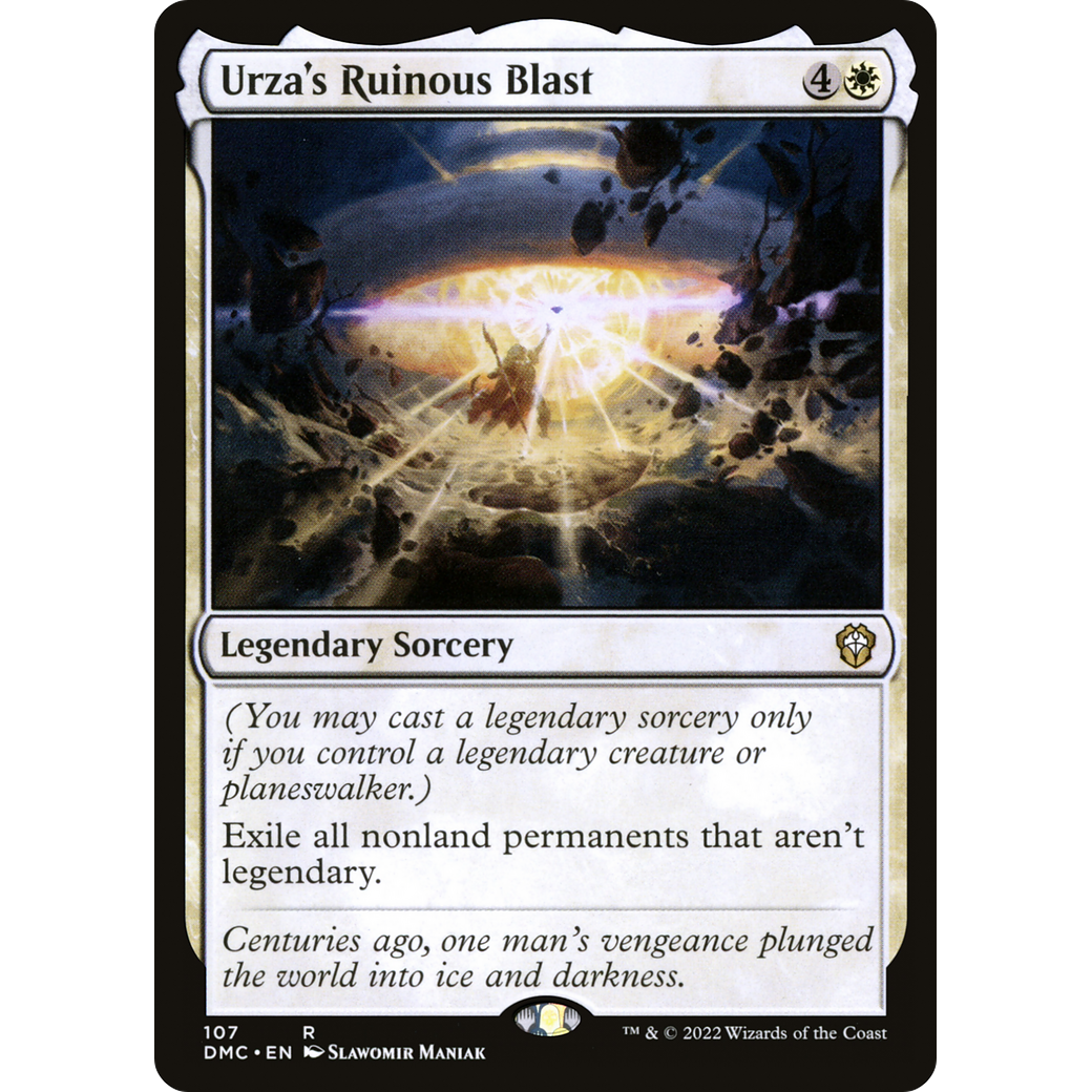Urza's Ruinous Blast (DMC-107) - Dominaria United Commander