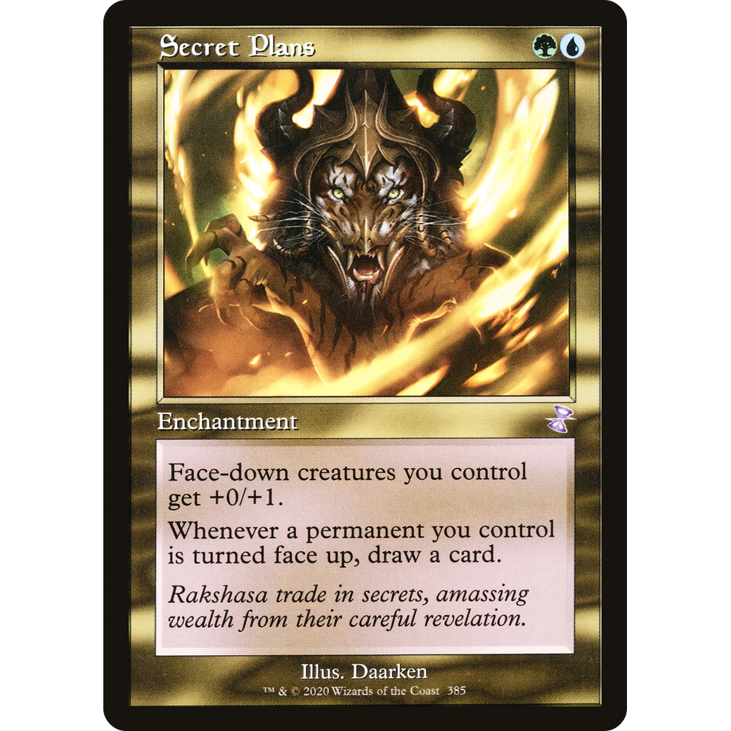 Secret Plans (TSR-385) - Time Spiral Remastered Foil