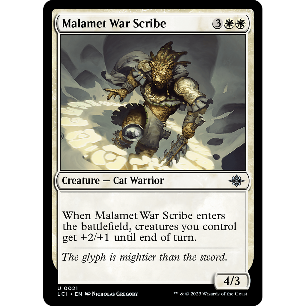 Malamet War Scribe (LCI-021) - The Lost Caverns of Ixalan