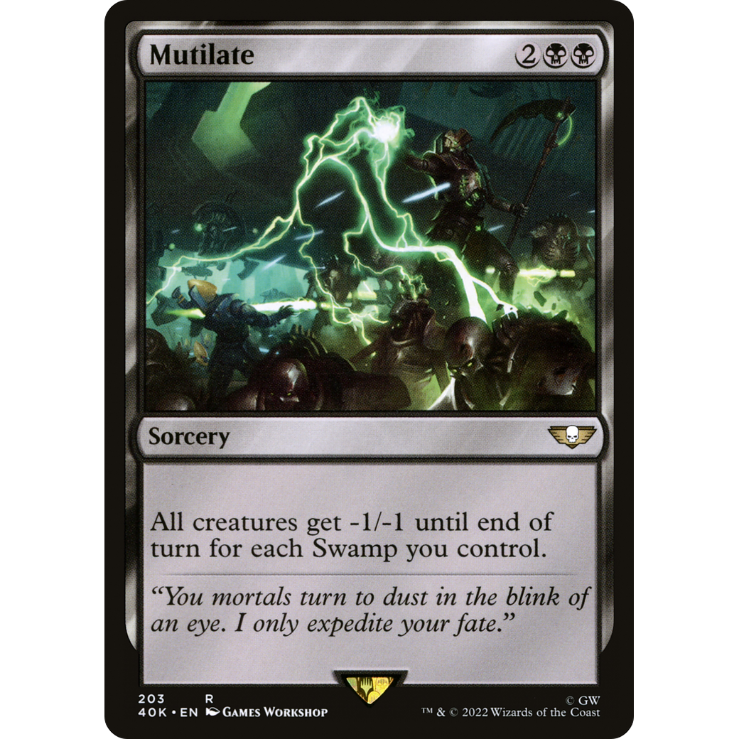 Mutilate (40K-203) - Warhammer 40,000 Commander