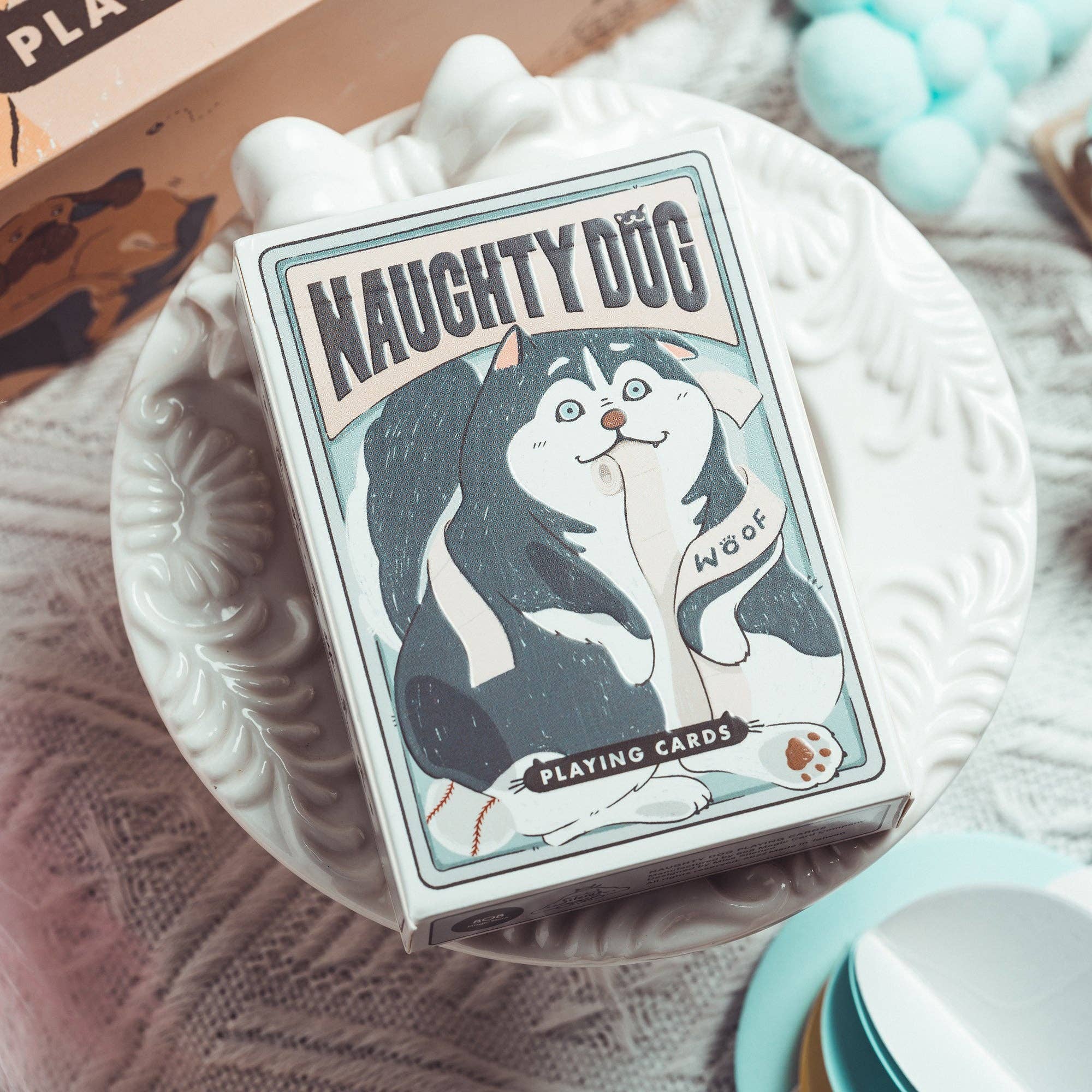 Naughty Dog & Liquid Cat Playing Cards: Liquid Cat