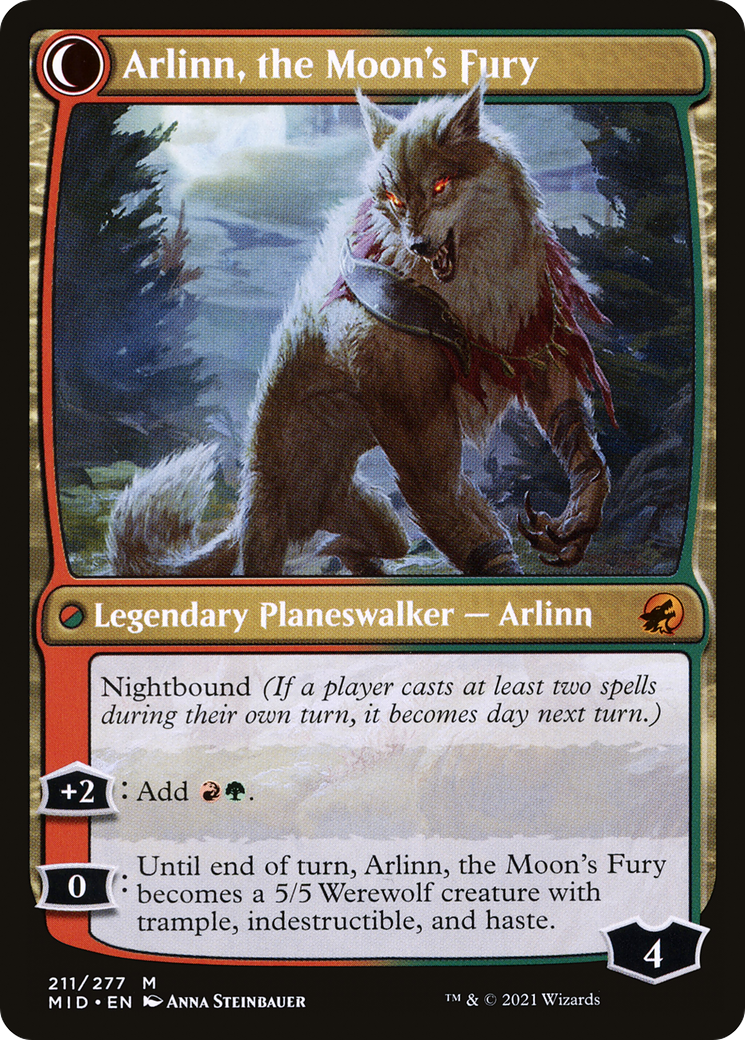 Arlinn, the Pack's Hope (LIST-211) - The List: (Double Faced Transform)