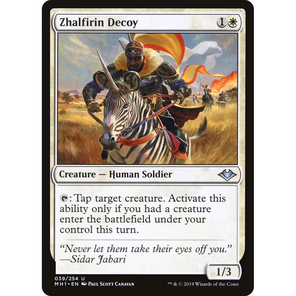 Zhalfirin Decoy (MH1-039) - Modern Horizons Foil