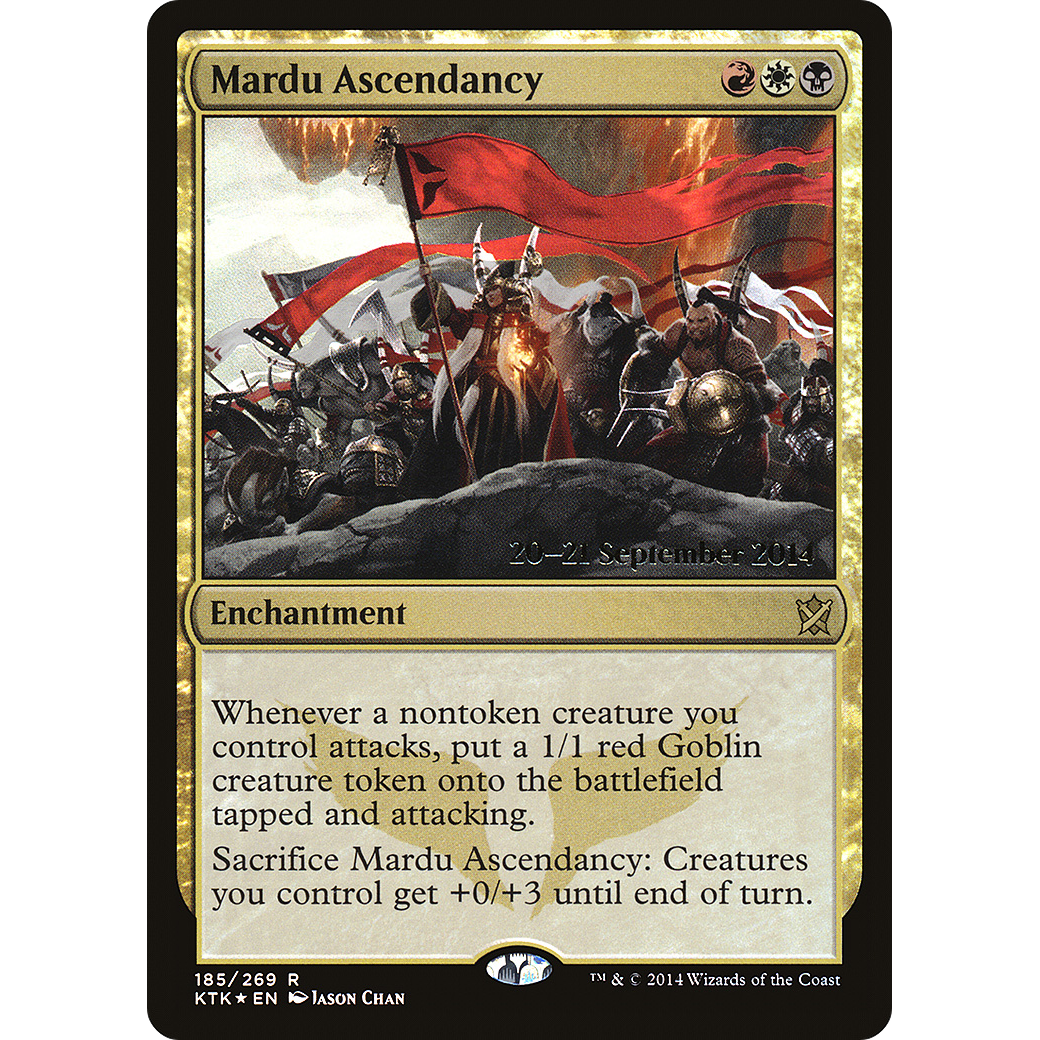Mardu Ascendancy (PRE-185) - Khans of Tarkir Promos Foil
