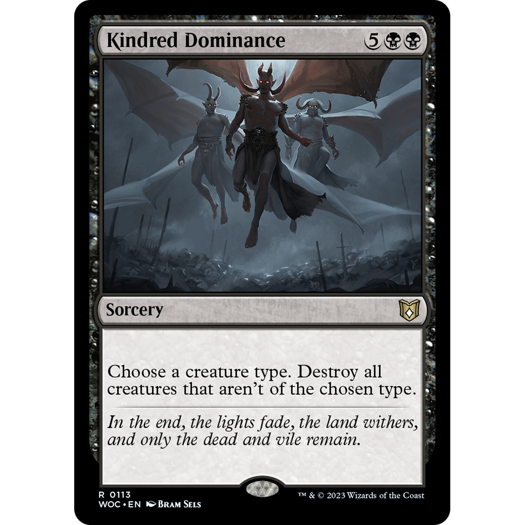 Kindred Dominance (WOC-113) - Wilds of Eldraine Commander