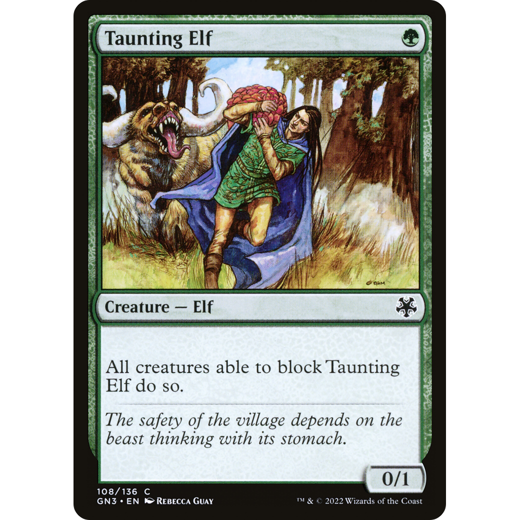 Taunting Elf (GN3-108) - Game Night: Free-for-All