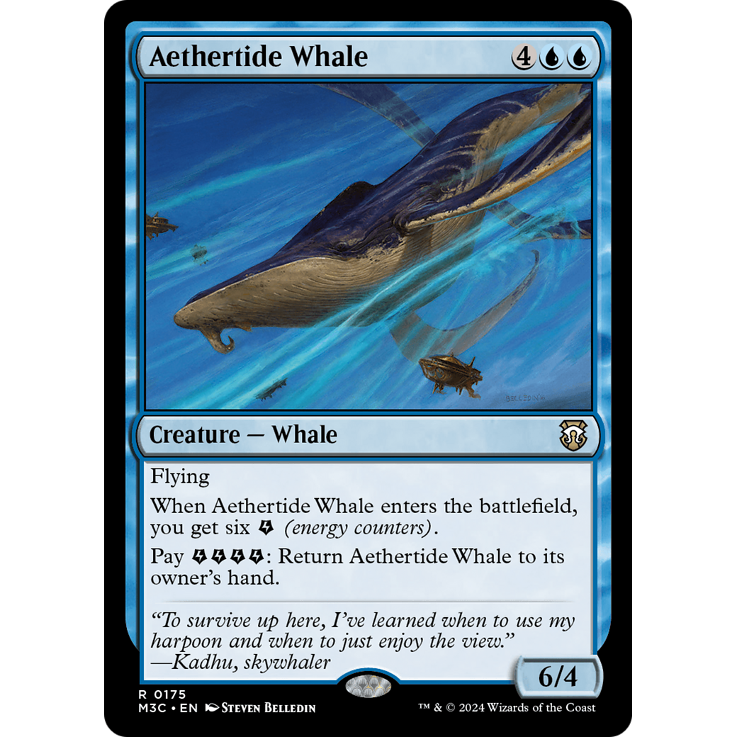 Aethertide Whale (M3C-175) - Modern Horizons 3 Commander Foil