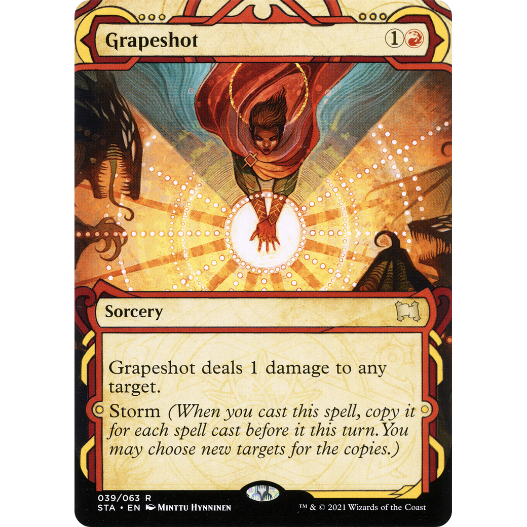 Grapeshot (STA-039) - Strixhaven Mystical Archive: (Showcase) (Borderless)