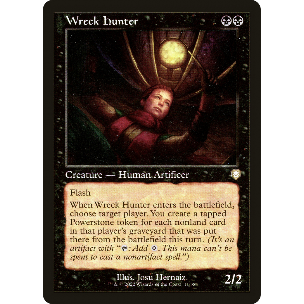 Wreck Hunter (Retro Frame) (BRC-011) - The Brothers' War Commander