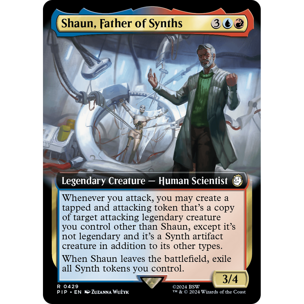 Shaun, Father of Synths (PIP-429) - Fallout: (Extended Art) Foil