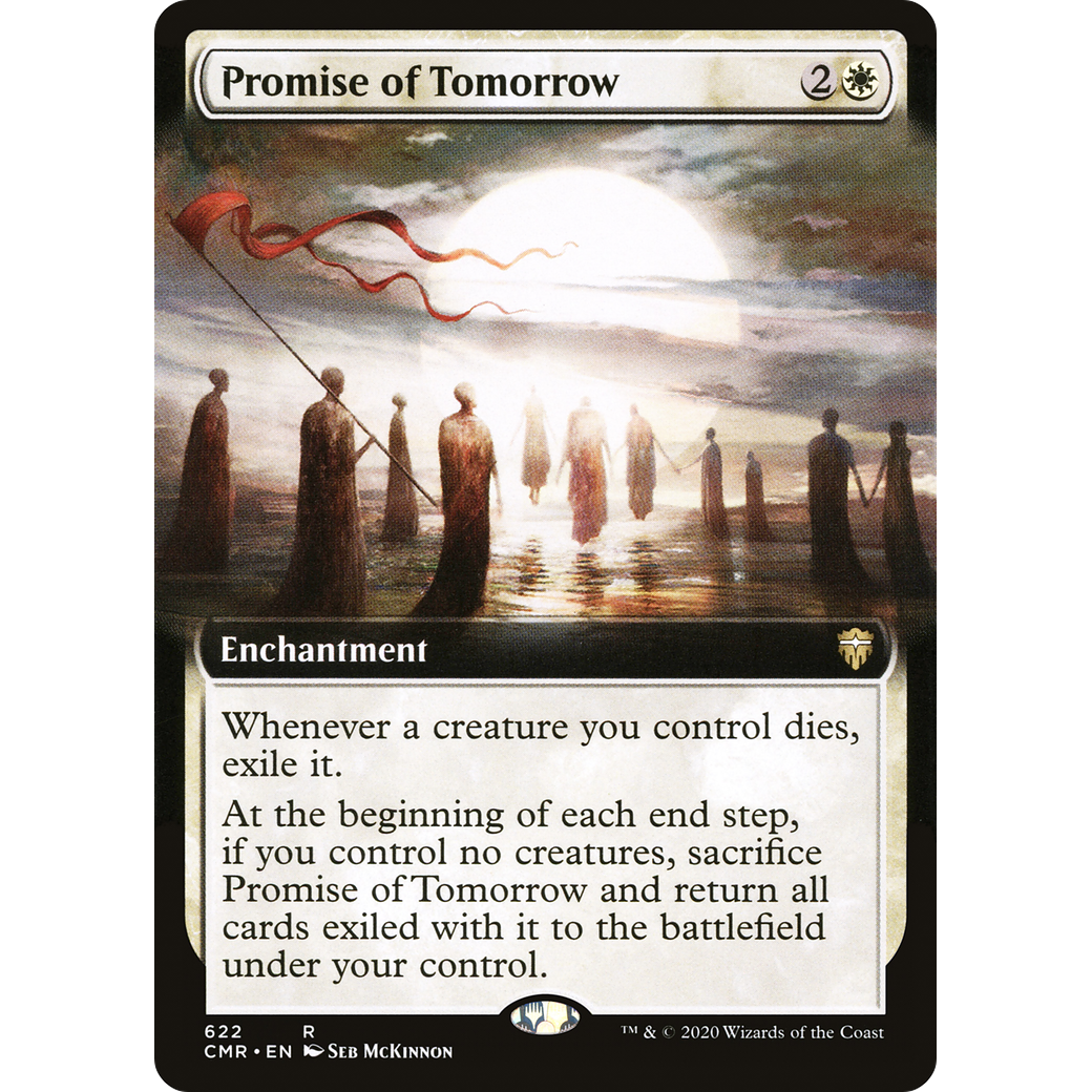 Promise of Tomorrow (Extended Art) (CMR-622) - Commander Legends: (Extended Art) Foil