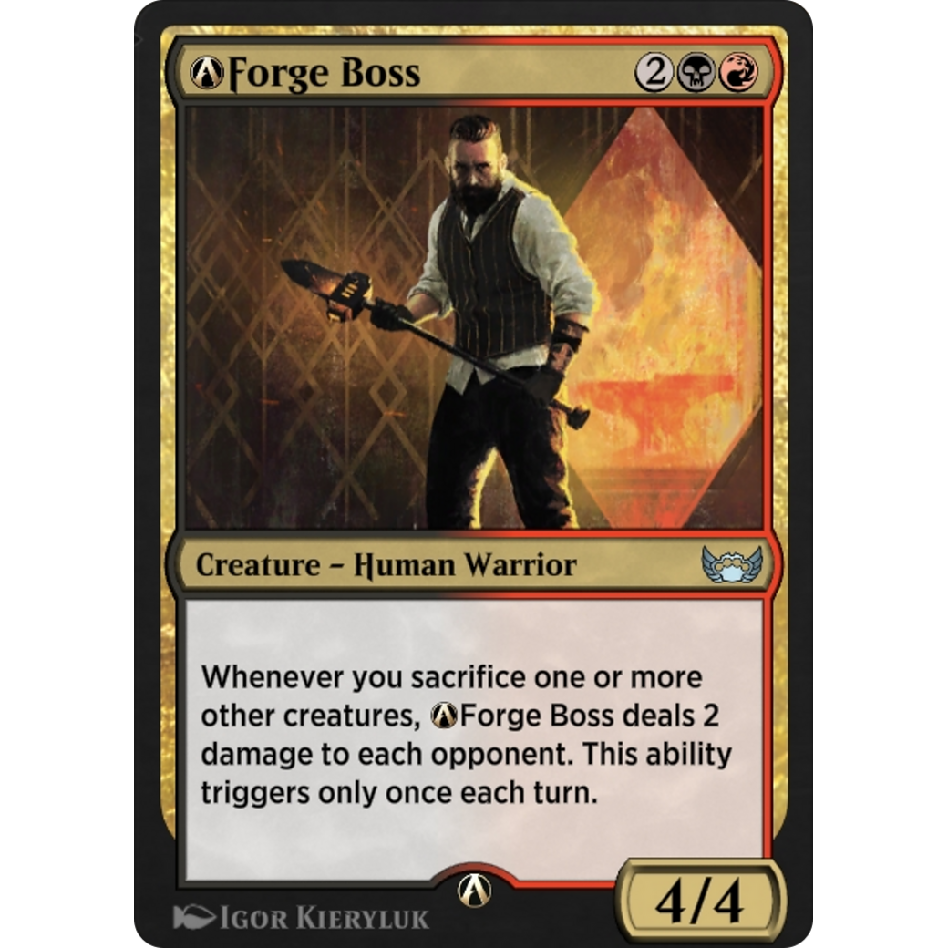 A-Forge Boss (SNC-A-189) - Streets of New Capenna