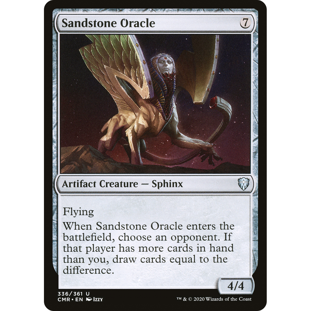 Sandstone Oracle (CMR-336) - Commander Legends Foil