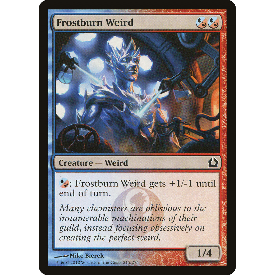 Frostburn Weird (RTR-215) - Return to Ravnica Foil