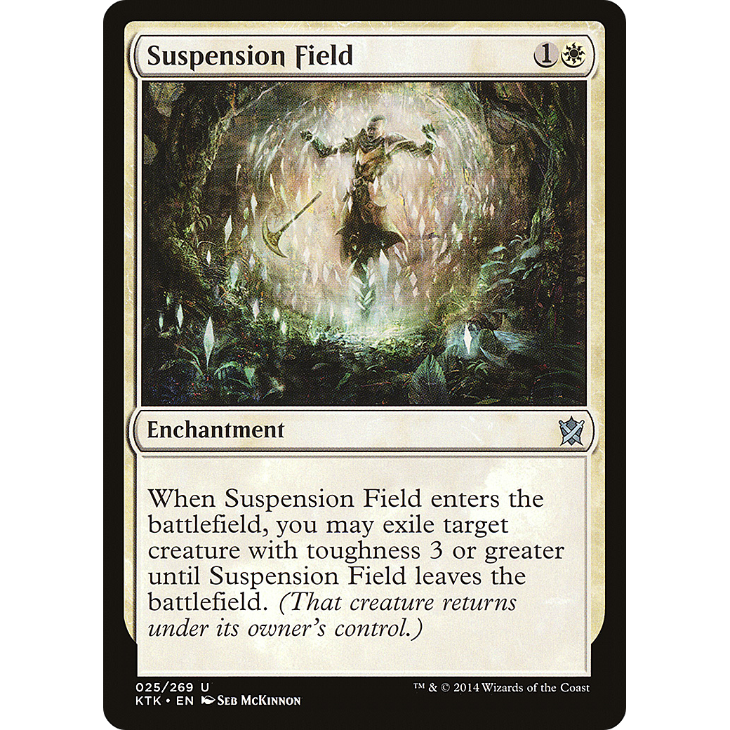 Suspension Field (KTK-025) - Khans of Tarkir Foil