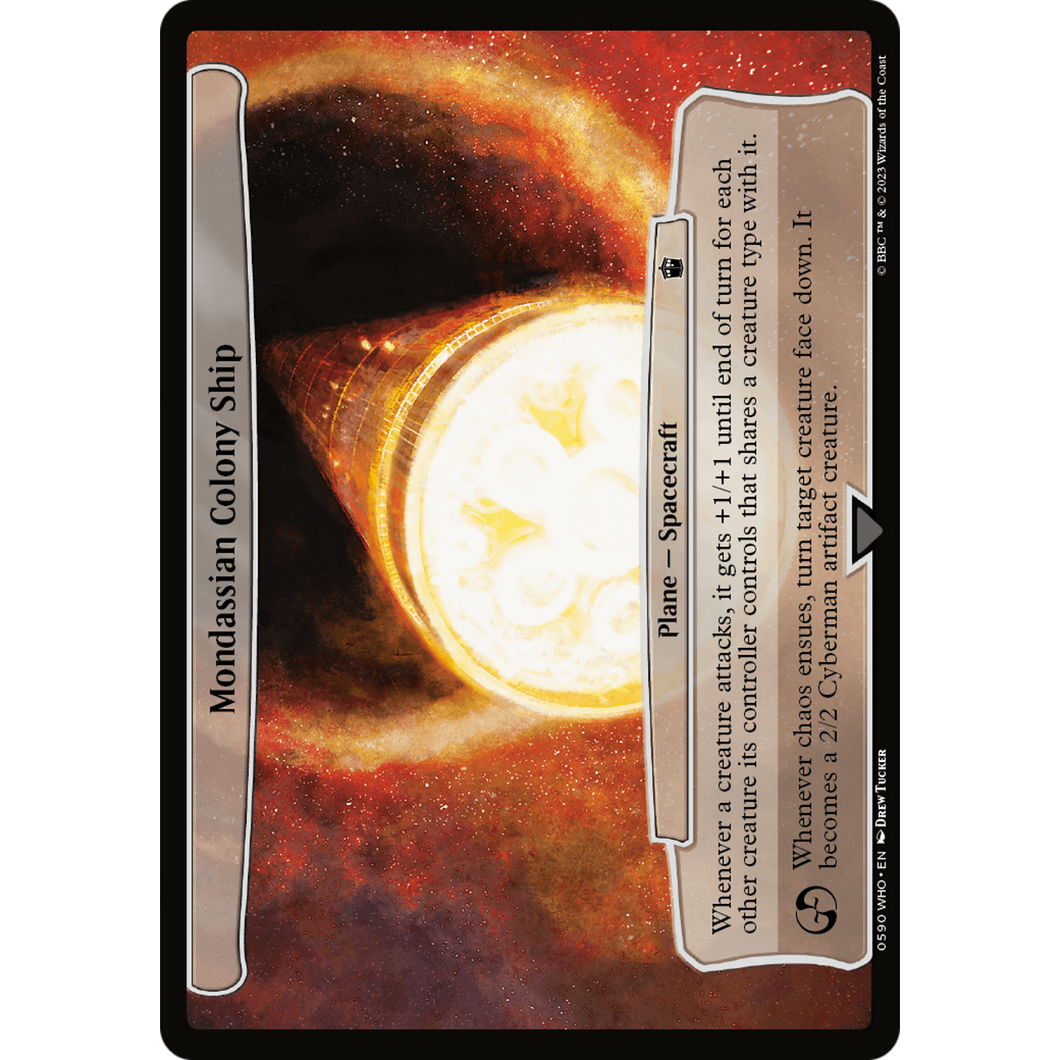 Mondassian Colony Ship (WHO-590) - Doctor Who