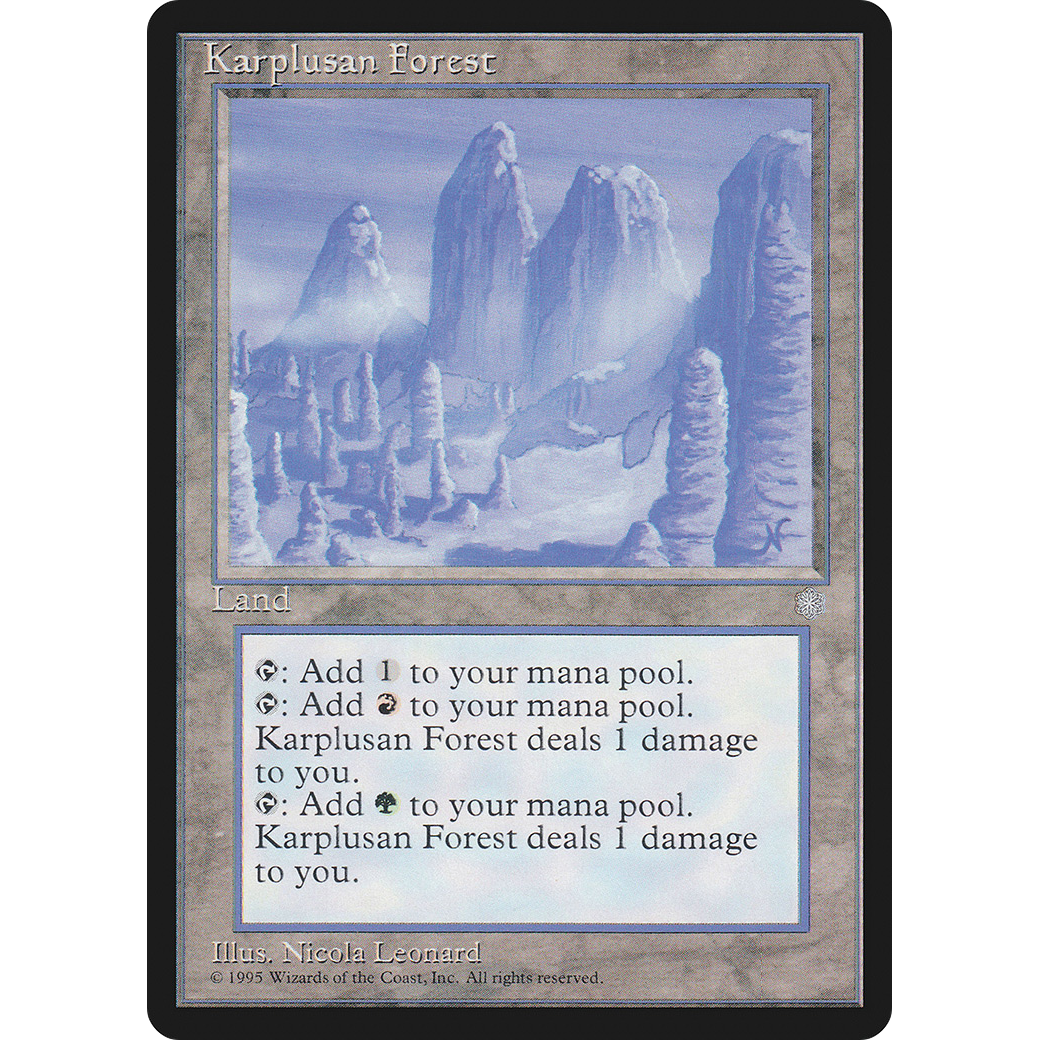 Karplusan Forest (ICE-337) - Ice Age
