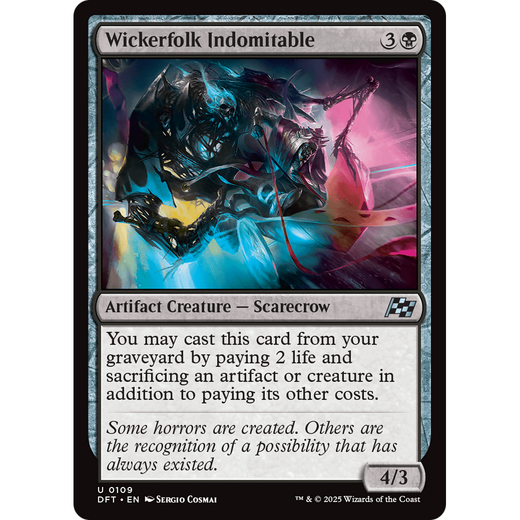 Wickerfolk Indomitable (DFT-109) - Aetherdrift