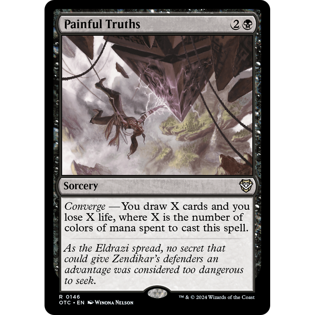 Painful Truths (OTC-146) - Outlaws of Thunder Junction Commander