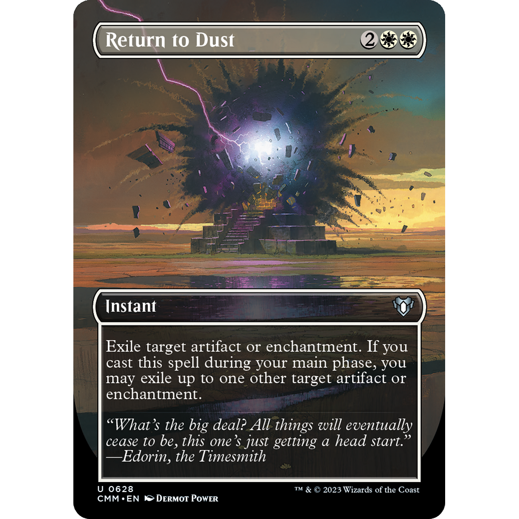 Return to Dust (CMM-628) - Commander Masters (Borderless)