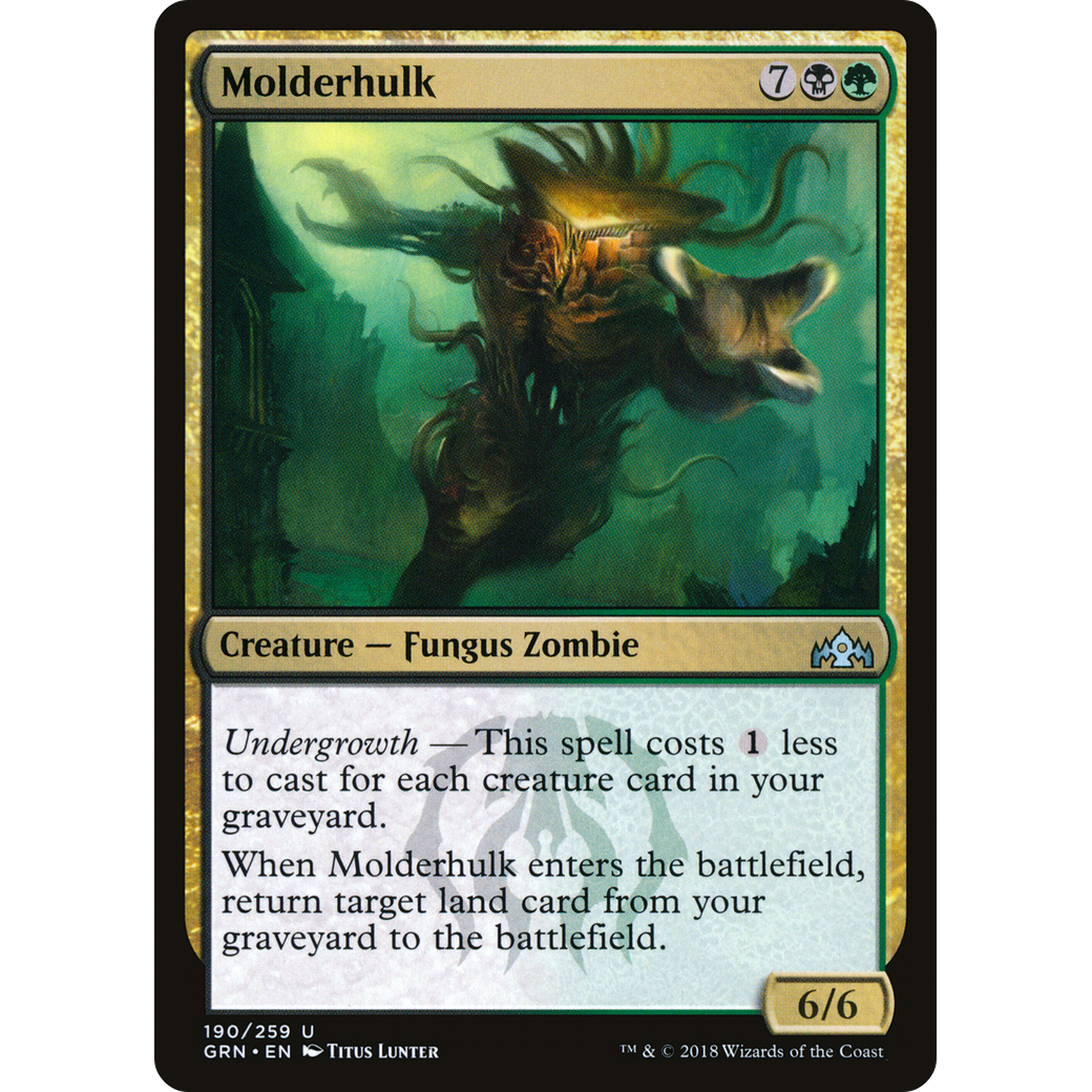Molderhulk (GRN-190) - Guilds of Ravnica Foil