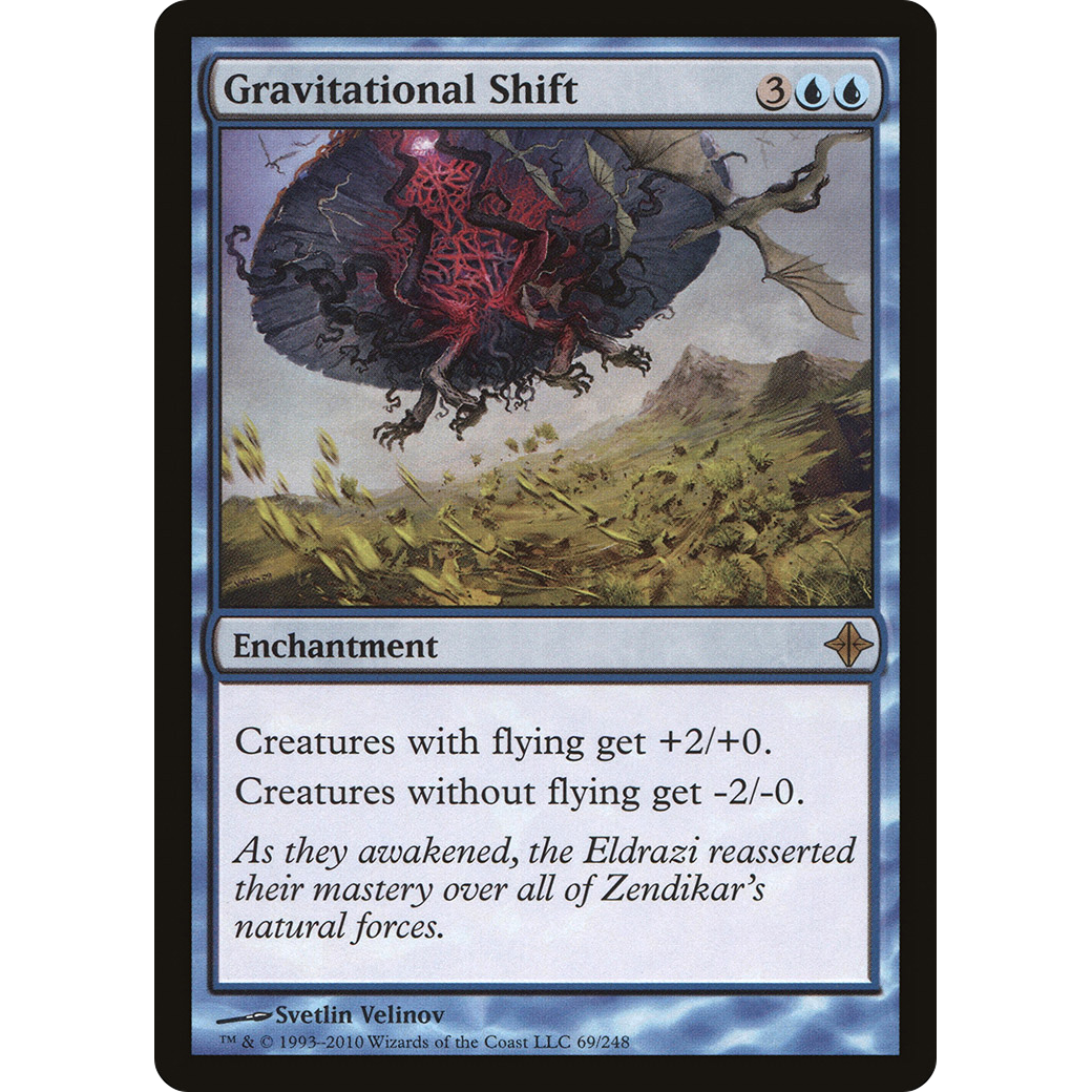 Gravitational Shift (ROE-069) - Rise of the Eldrazi Foil