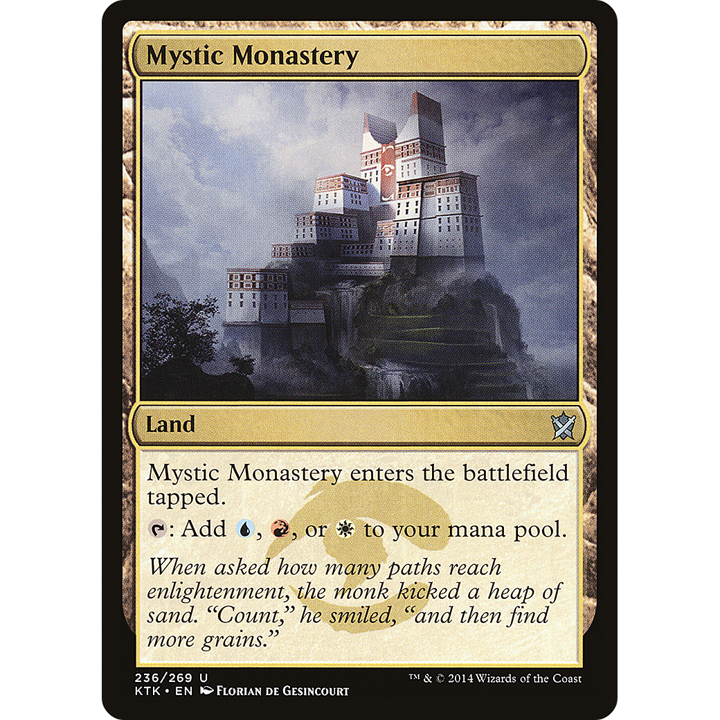Mystic Monastery (KTK-236) - Khans of Tarkir