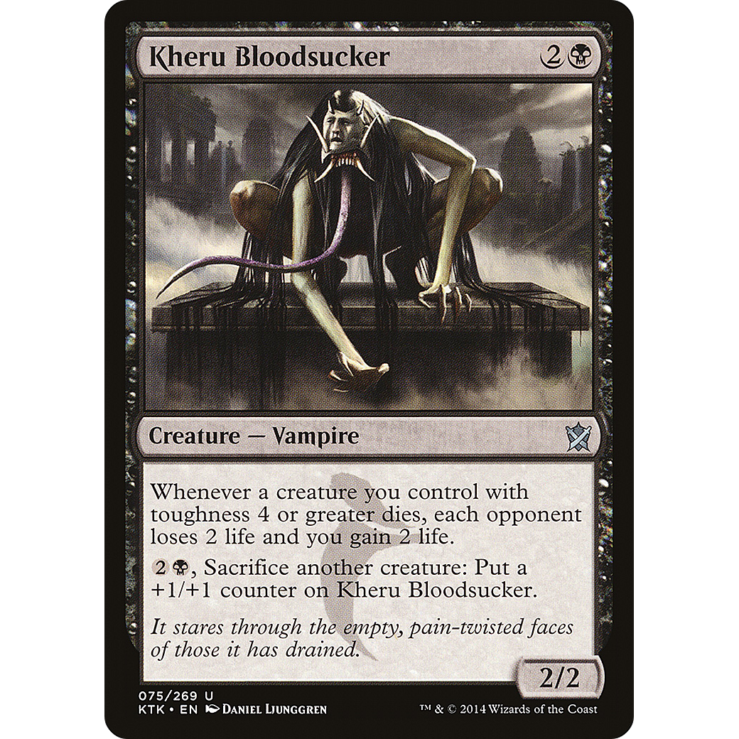 Kheru Bloodsucker (KTK-075) - Khans of Tarkir