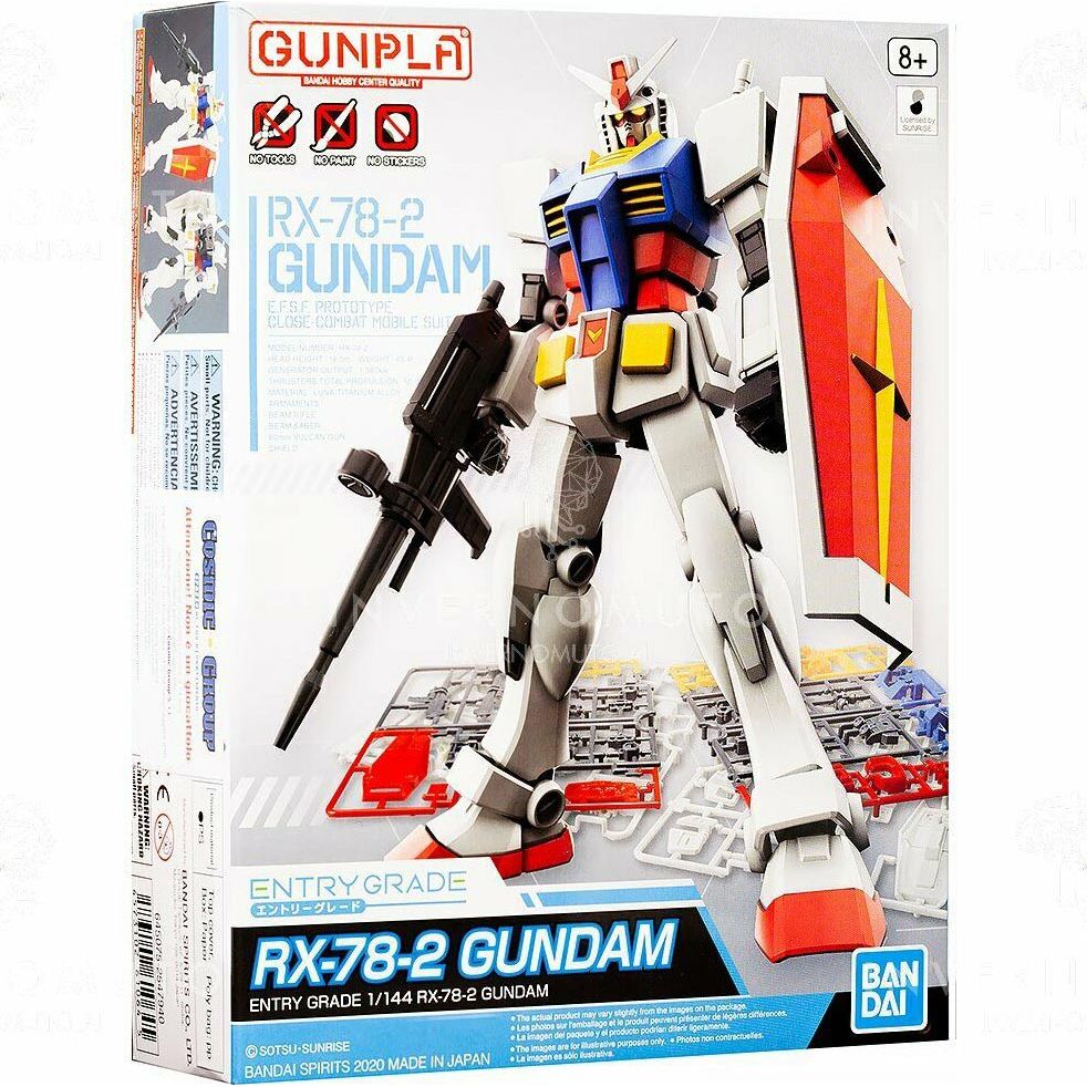 Gunpla: Entry Grade RX-78-2 Gundam Model Kit
