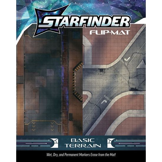 Starfinder 2nd Edition RPG: Basic Terrain Flip-Mat