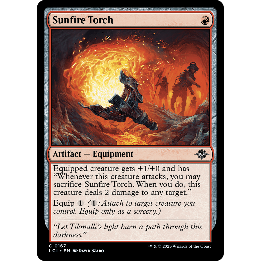 Sunfire Torch (LCI-167) - The Lost Caverns of Ixalan
