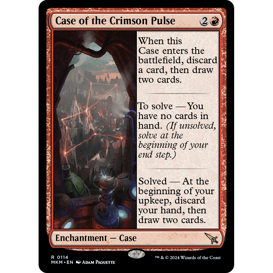 Case of the Crimson Pulse (MKM-114) - Murders at Karlov Manor