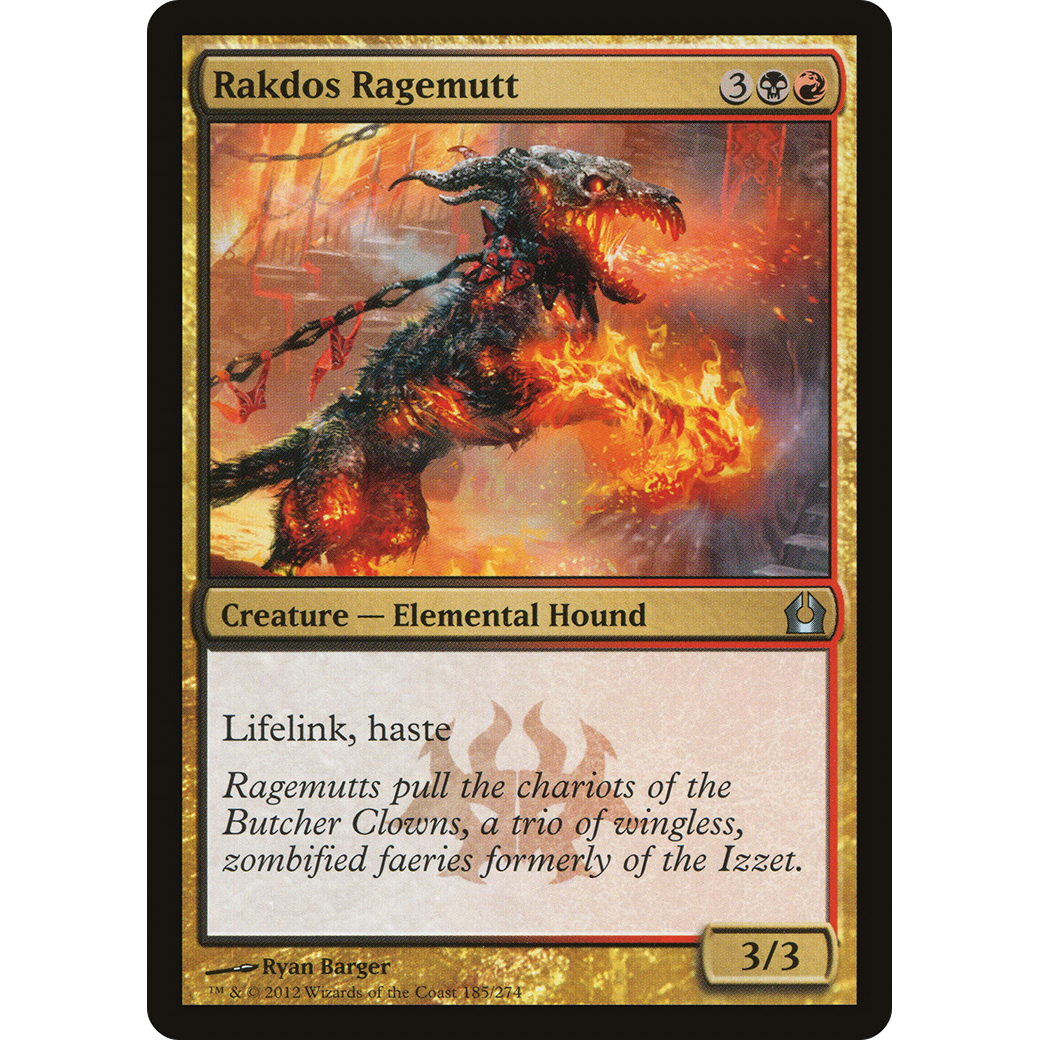 Rakdos Ragemutt (RTR-185) - Return to Ravnica Foil