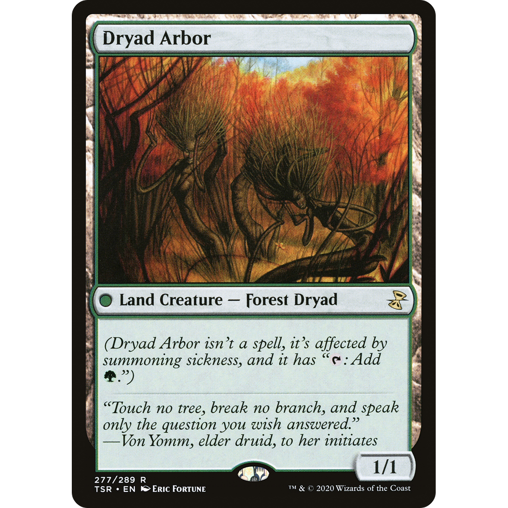 Dryad Arbor (TSR-277) - Time Spiral Remastered Foil