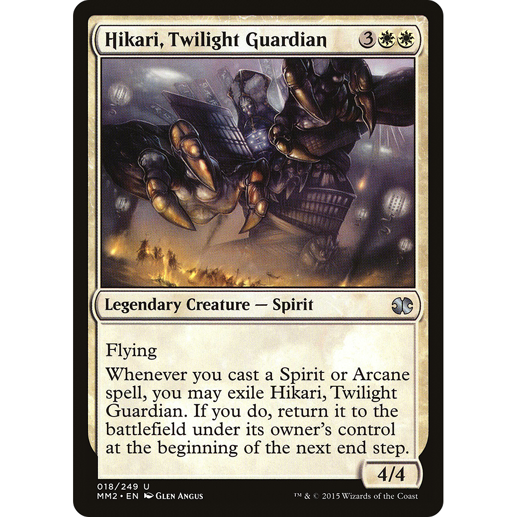 Hikari, Twilight Guardian (MM2-018) - Modern Masters 2015