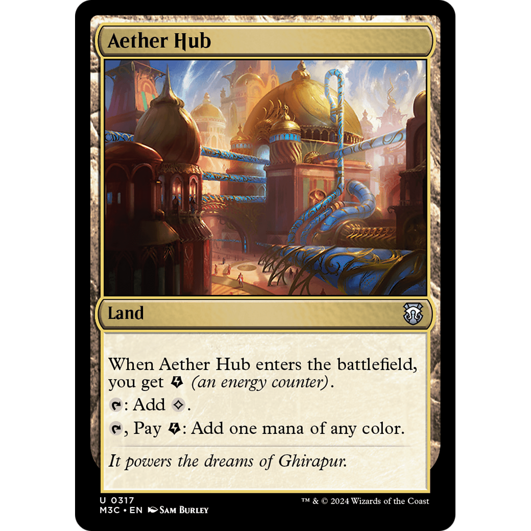 Aether Hub (M3C-317) - Modern Horizons 3 Commander