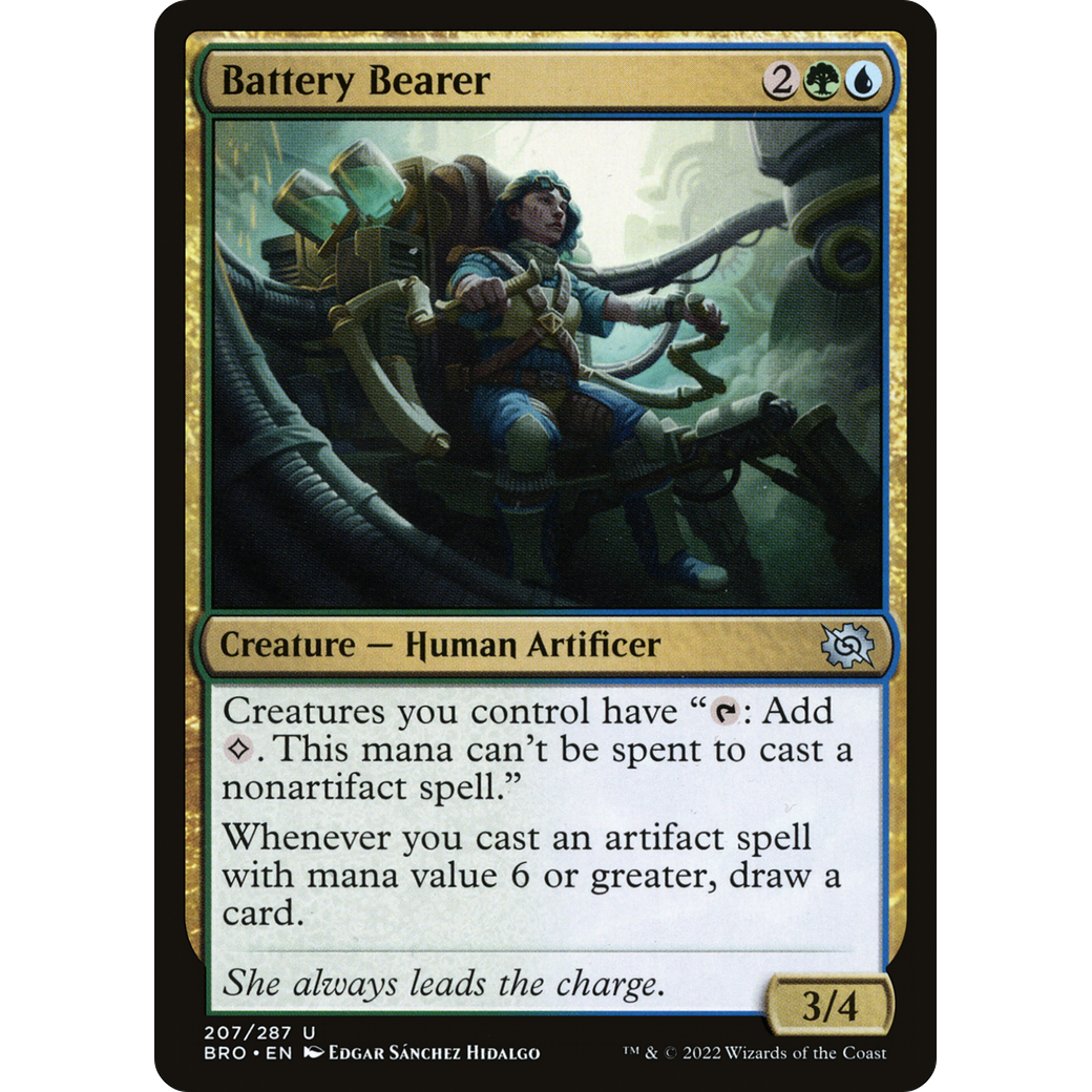Battery Bearer (BRO-207) - The Brothers' War
