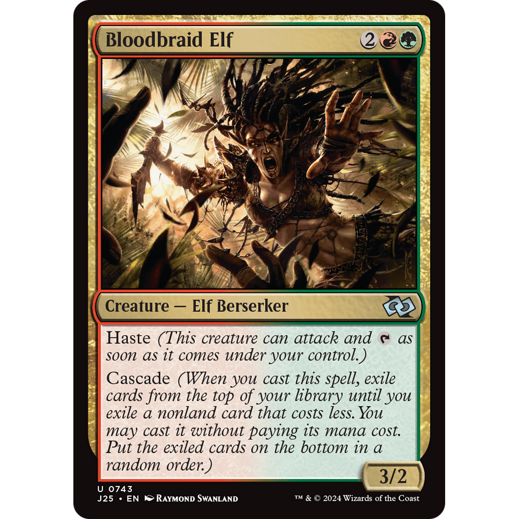 Bloodbraid Elf (J25-743) - Foundations Jumpstart