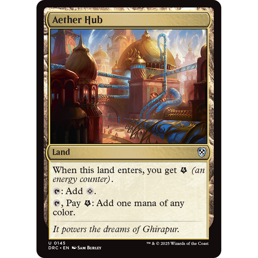 Aether Hub (DRC-145) - Commander: Aetherdrift Foil