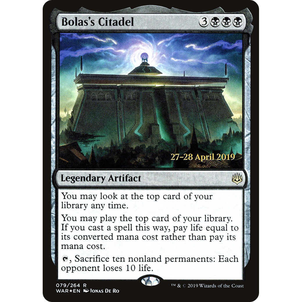 Bolas's Citadel (PRE-079) - War of the Spark Promos Foil