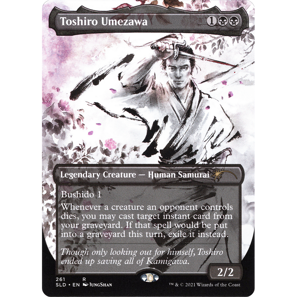 Toshiro Umezawa (SLD-261) - Secret Lair Drop (Borderless) Foil