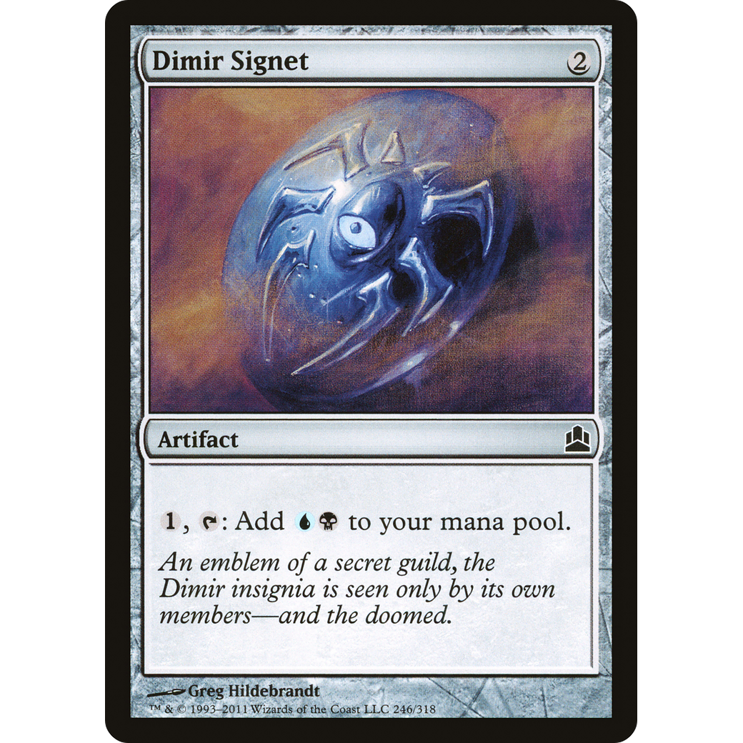 Dimir Signet (CMD-246) - Commander 2011