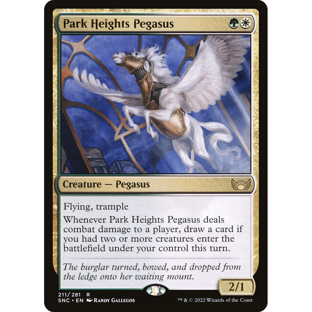 Park Heights Pegasus (SNC-211) - Streets of New Capenna Foil