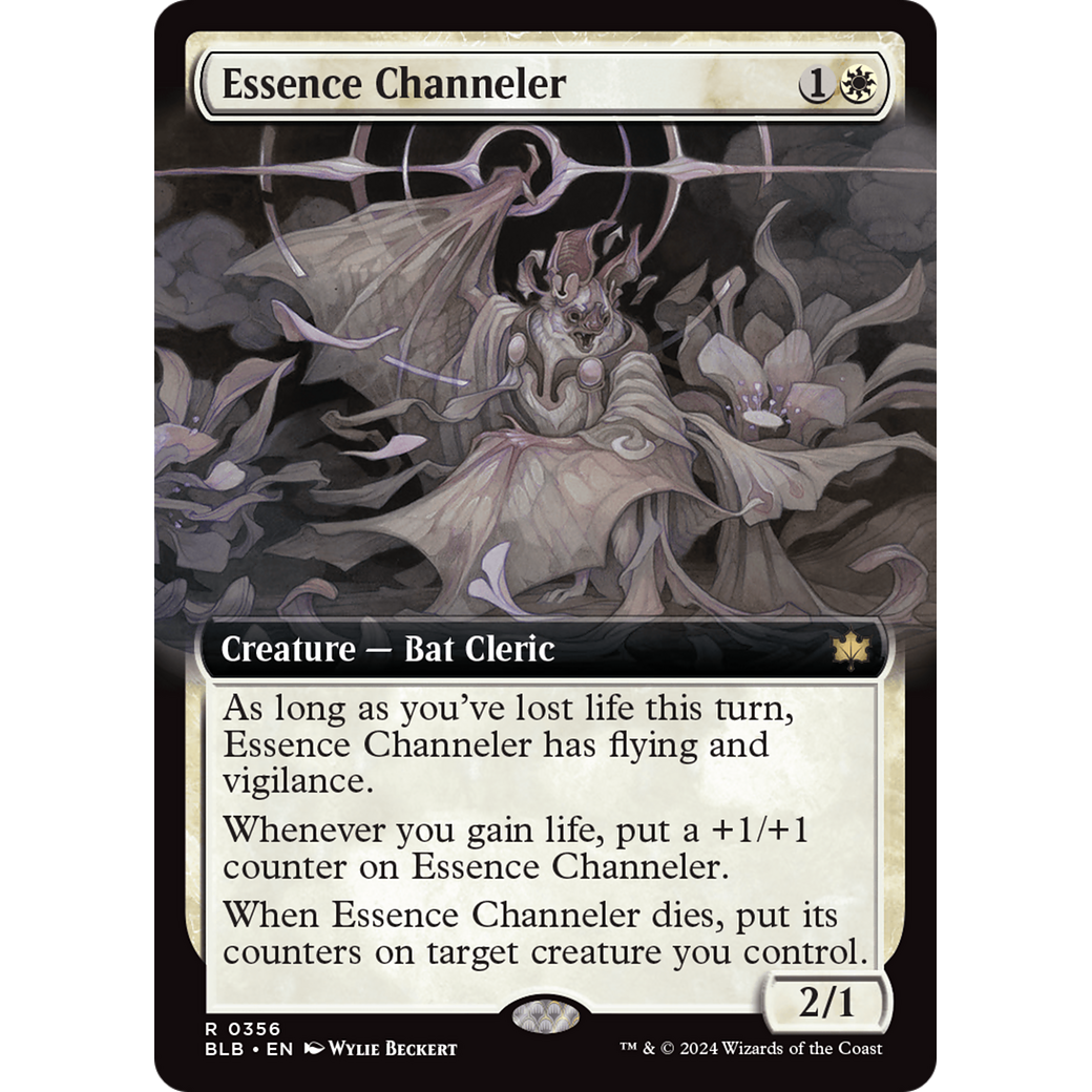 Essence Channeler (BLB-356) - Bloomburrow: (Extended Art) Foil