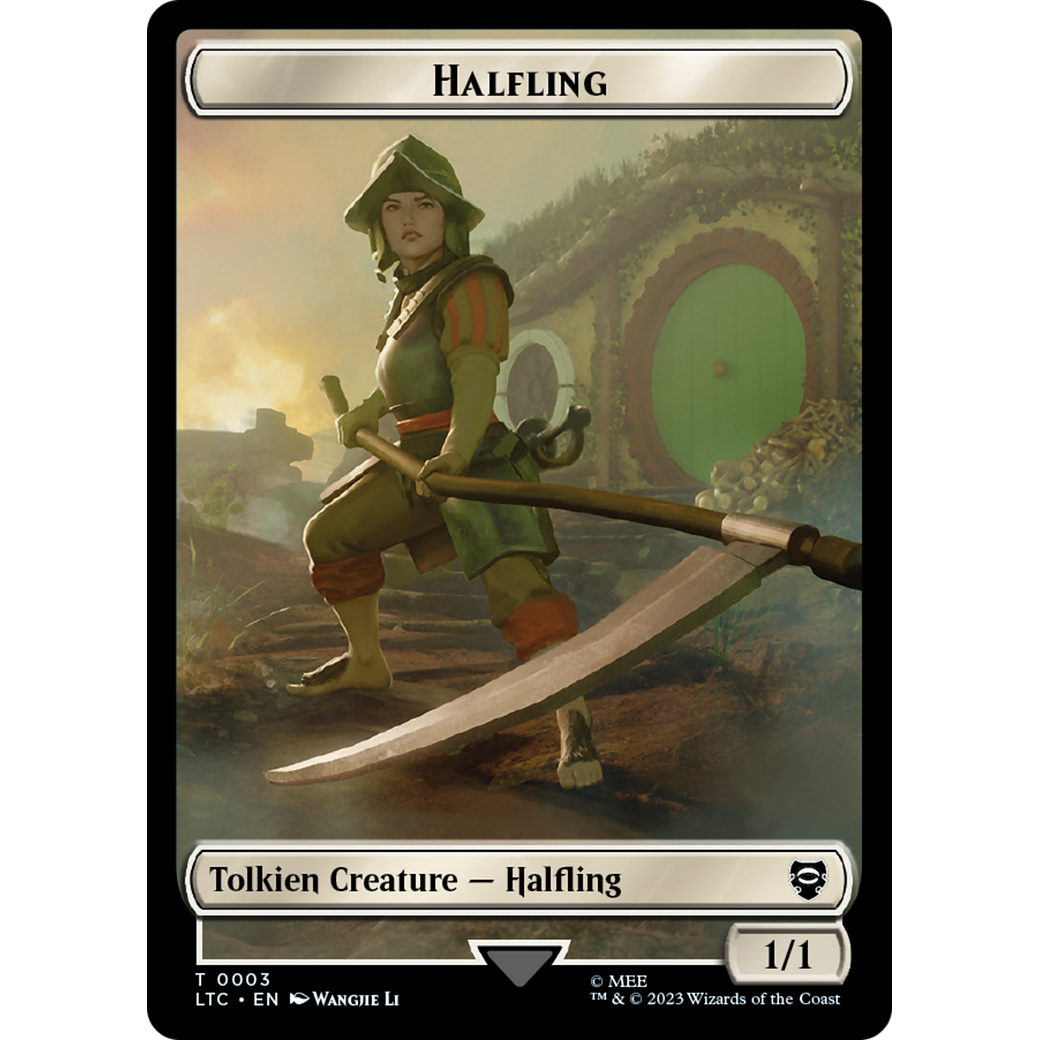 Halfling (TLTC-003) - Tales of Middle-earth Commander Tokens