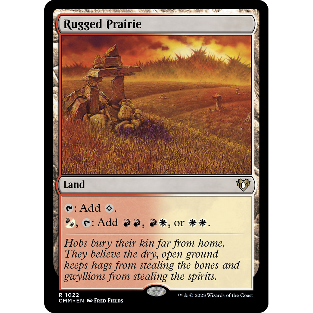 Rugged Prairie (CMM-1022) - Commander Masters