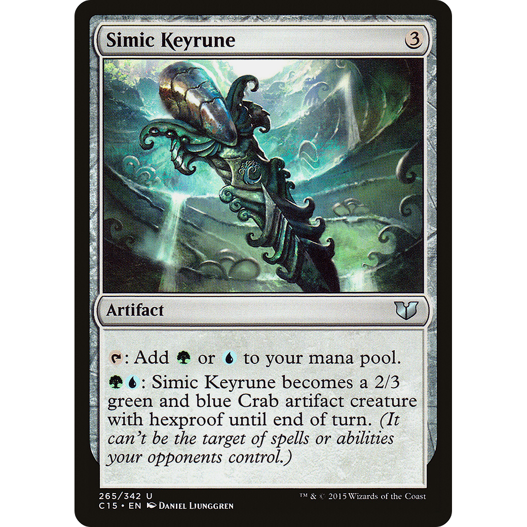 Simic Keyrune (C15-265) - Commander 2015