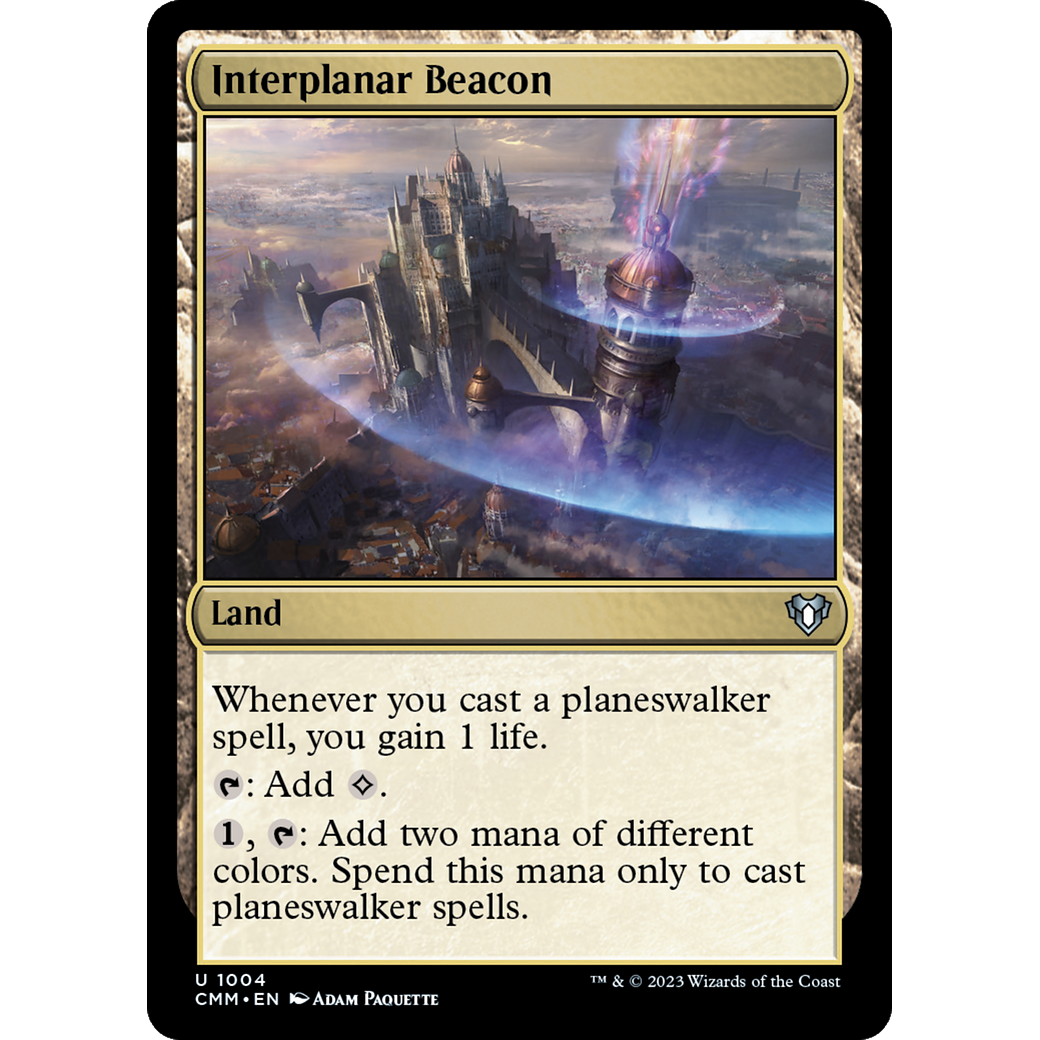 Interplanar Beacon (CMM-1004) - Commander Masters