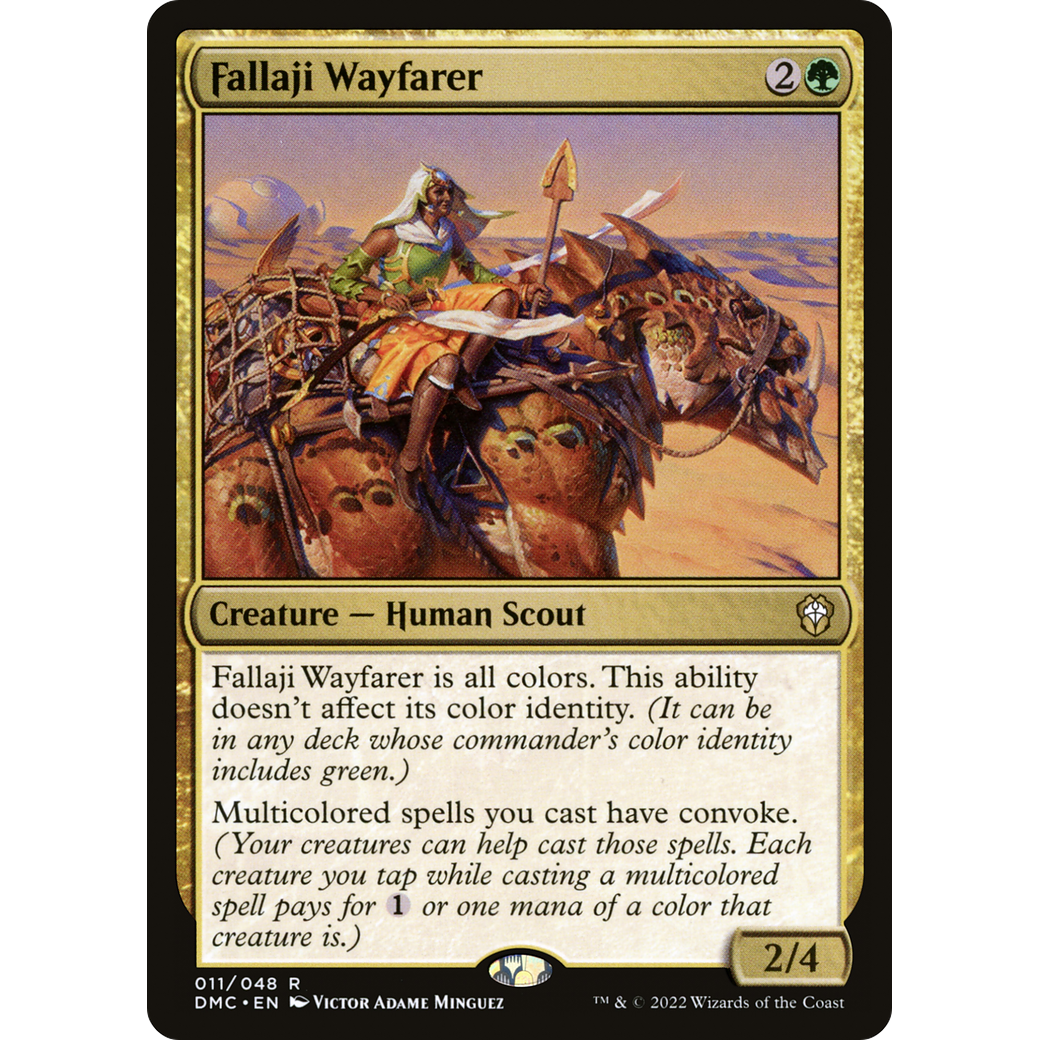 Fallaji Wayfarer (DMC-011) - Dominaria United Commander