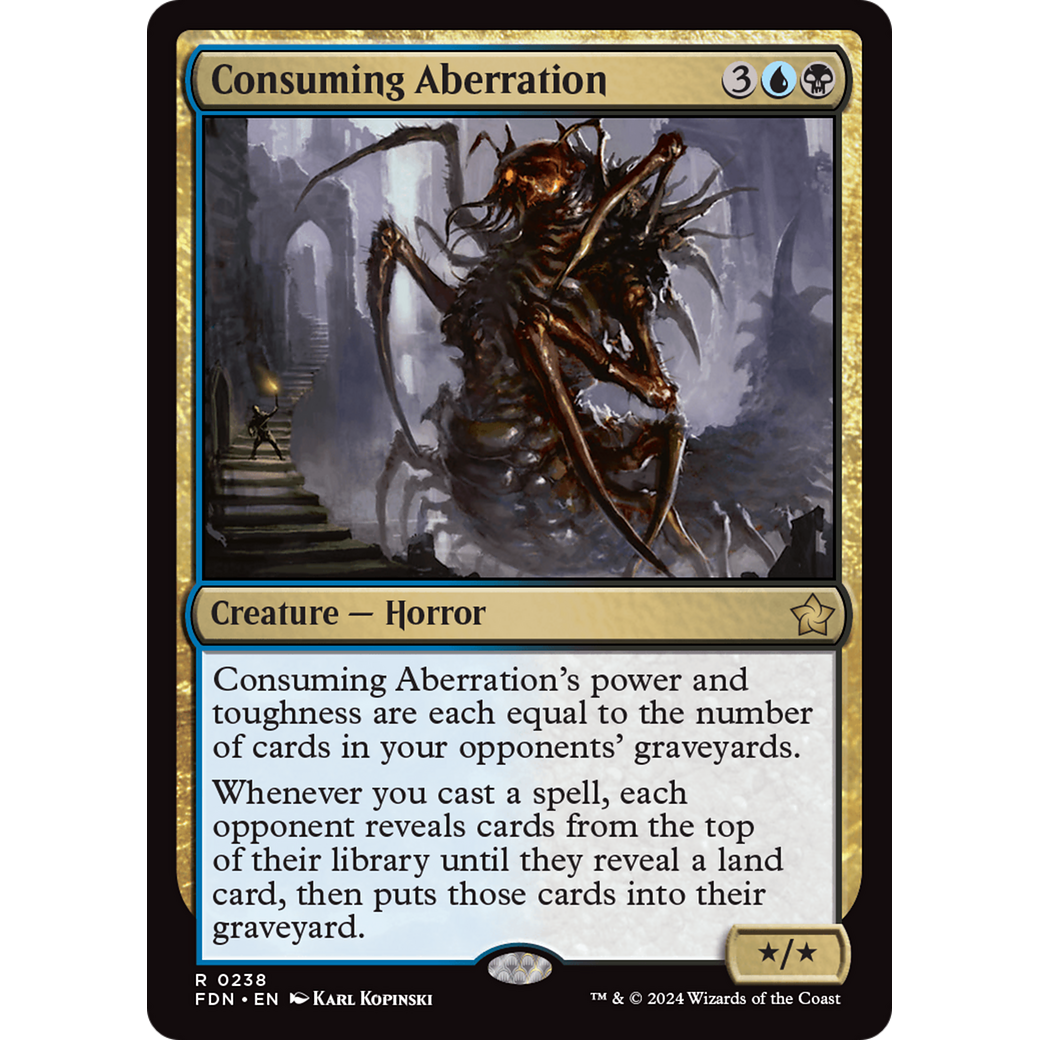 Consuming Aberration (FDN-238) - Foundations Foil